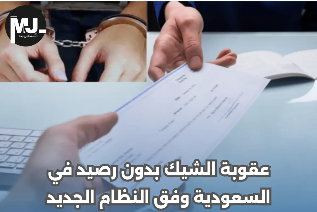 عقوبة الشيك بدون رصيد في السعودية وفق النظام الجديد